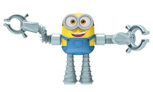 �~�j�I���Y �t�B�[�o�[ ���C�Y�I�u�O���[ 2022 �~�j�I�� �������� Minions: The Rise of Gru Arm Stretch Bob Action Figure Approx 4-in Movie Character Toy with Extending Arms & Teddy Bear Accessory for Ages 4 Years & Older �y���s�A