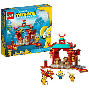 ~jIY tB[o[ CYIuO[ 2022 ~jI  LEGO Minions: The Rise of Gru: Minions Kung Fu Battle (75550) Toy Temple Building Set for Kids, a Great Present for Kids Who Love Minions, Kevin and Stuart Minion Toy F