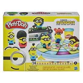 ミニオンズ フィーバー ライズオブグルー 2022 ミニオン おもちゃ Play-Doh Minions: The Rise of Gru Disco Dance-Off Toy for Kids 3 Years and Up with 14 Non-Toxic Cans 【並行輸入品】