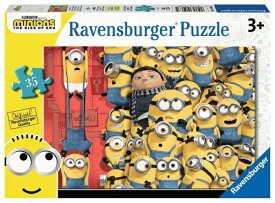 ミニオンズ フィーバー ライズオブグルー 2022 ミニオン おもちゃ Ravensburger 5063 Minions 2 The Rise of Gru 35 Piece Jigsaw Puzzle for Kids Age 3 Years and up 【並行輸入品】
