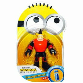 ミニオンズ フィーバー ライズオブグルー 2022 ミニオン おもちゃ Hammond toys Red Guy Minions The Rise of Gru Imaginext 【並行輸入品】