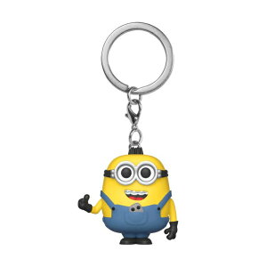 ~jIY tB[o[ CYIuO[ 2022 ~jI  Funko Pop! Keychain: Minions: The Rise of Gru - Pet Rock Otto, Multicolor, 2 inches ysAiz