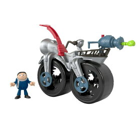 ミニオンズ フィーバー ライズオブグルー 2022 ミニオン おもちゃ Fisher-Price Imaginext Minions Gru's Rocket Bike, character figure and push-along toy bicycle set for preschool kids ages 3-8 years 【並行輸入品】