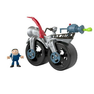 ~jIY tB[o[ CYIuO[ 2022 ~jI  Fisher-Price Imaginext Minions Gru's Rocket Bike, character figure and push-along toy bicycle set for preschool kids ages 3-8 years ysAiz
