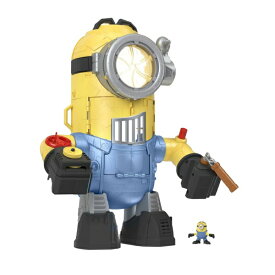 ミニオンズ フィーバー ライズオブグルー 2022 ミニオン おもちゃ Fisher-Price Imaginext Minions MinionBot, robot and playset with punching action and Minion figure for preschool kids ages 3 to 8 years 【並行輸入品】