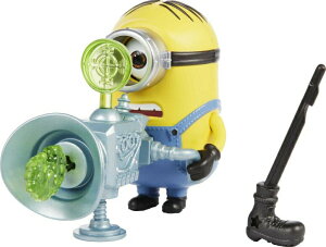 ~jIY tB[o[ CYIuO[ 2022 ~jI  Minions Loud Nf Rowdy Stuart Talking Action Figure with Fart Cannon Toy, Kids Gift Ages 4 Years & Older ysAiz