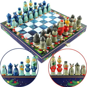 `FXZbg Chess for Kids - Christmas Chess Board for Kids - Childrens Games - Wizard Chess Set for Kids ysAiz