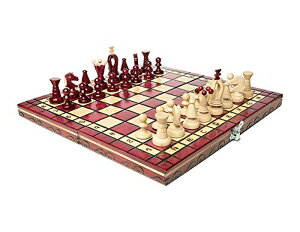 �`�F�X�Z�b�g Wooden Chess Set Paris Cherry Wooden International Board Vintage Carved Pieces �y���s�A���i�z