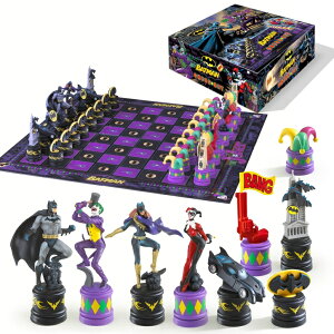 �`�F�X�Z�b�g The Batman Chess Set ( The Dark Knight vs The Joker ) �y���s�A���i�z