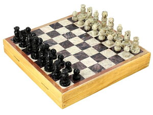 �`�F�X�Z�b�g Artisan Soapstone Chess Set by OL �y���s�A���i�z
