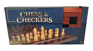 �`�F�X�Z�b�g Cardinal Game Gallery Chess & Checkers Wood Set �y���s�A���i�z