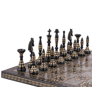 `FXZbg Luxury & Decorative Premium Chess Game Set Handmade Collectible | Heavy Chess Pieces and Chess Board for Professionals and Adult for Tournament (12 Inches) by INDUS LIVING ysAiz