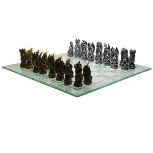 �`�F�X�Z�b�g Pacific Giftware Fantasy Dragon Chess Set �y���s�A���i�z