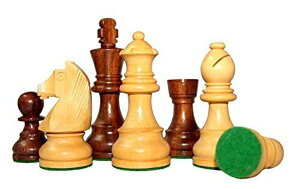 �`�F�X�Z�b�g StonKraft Collector Edition Wooden Chess Pieces Chess Coins Pawns Chessmen Figurine Pieces (3" Brown) �y���s�A���i�z