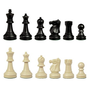 �`�F�X�Z�b�g Bobby Fischer Ultimate Tournament Staunton Chess Pieces with 3.75 Inch King & Triple Weight Over 3.85 lbs �y���s�A���i�z
