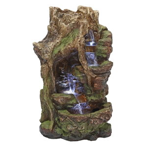 K[f  CeA u^  ̃IuWF EH[^[tH[t@Ee Design Toscano QN164017 Water Fountain with LED Light - Willow Bend Garden Decor Fountain - Outdoor Water Feature, ysA