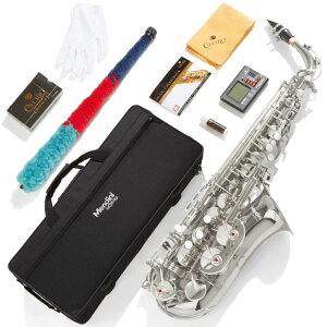 AgTbNXtH Mendini By Cecilio Eb Alto Saxophone P[X `[i[ }EXs[X 10 [h |PbgubN Mendini By Cecilio Eb Alto Saxophone - Case, Tuner, Mouthpiece, 10 Reeds, Pocketbook- MAS-BK r E Flat Musica