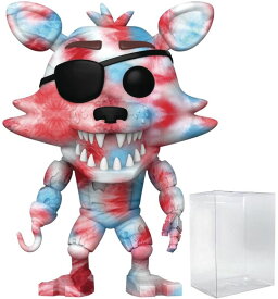 FNAF 5ナイツ POP Five Nights at Freddy's - Tie Dye Foxy Funko Pop! Vinyl Figure (Bundled with Compatible Pop Box Protector Case), Multicolor, 3.75 inches 【並行輸入品】