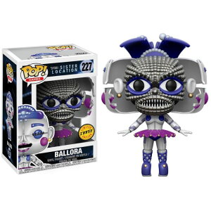 FNAF 5iCc Funko Ballora (Chase Edition): Five Nights at Freddy's - Sister Location x POP! Games Vinyl Figure & 1 PET Plastic Graphical Protector Bundle [#227 / 13732 - B] ysAiz
