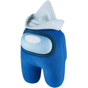 AOAX  P.M.I. Among Us Plush Buddies | 8-Inch-Tall Among Us Plushie Collectibles | Playable Among Us Toys | Among Us Kidsf Toys Licensed Plush (Blue Folded) ysAiz