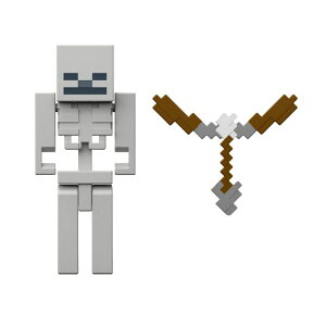 �}�C�N�� �������� Minecraft Skeleton 3.25 scale Video Game Authentic Action Figure with Accessory and Craft-a-block �y���s�A���i�z