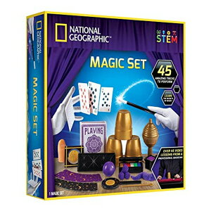 �i�V���i���W�I�O���t�B�b�N �L�b�Y�}�W�b�N�Z�b�g NATIONAL GEOGRAPHIC Magic Set - 45 Magic Tricks for Kids to Perform with Step-by-Step Video Instructions for Each Trick Provided by a Professional Magician �y���s�A���i�z