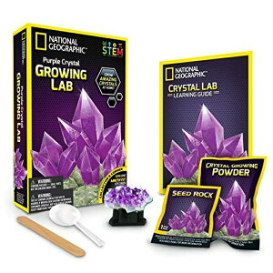 iViWIOtBbN 琬{ 12 Pack: National Geographic? Purple Crystal Growing Lab ysAiz