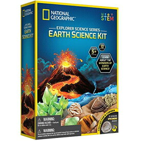ナショナルジオグラフィック エクスプローラーサイエンスアースキット NATIONAL GEOGRAPHIC JM80204 Explorer Science Earth Kit 【並行輸入品】