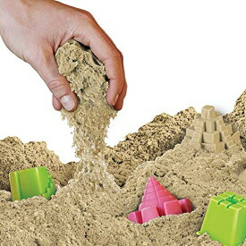 ナショナルジオグラフィック プレイサンド NATIONAL GEOGRAPHIC Play Sand - 12 Lbs. of Natural Sand with Castle Molds - A Fun Sensory Activity 【並行輸入品】