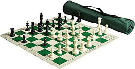 チェスセット US Chess Quiver Chess Set Combo (Green) 【並行輸入品】