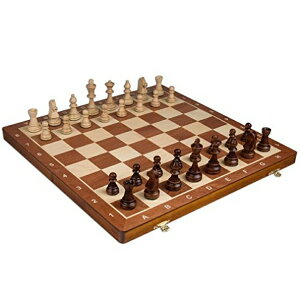 `FXZbg Wegiel Handmade European Professional Tournament Chess Set With Wood Case - Hand Carved Wood Chess Pieces & Storage Box To Store All The Piece ysAiz