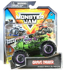 zbgEB[ X^[gbN Monster Jam - Grave Digger - Chrome with Green Chassis - Series 26 - Mint/NrMint - Ships Bubble Wrapped in a Box with Fill ysAiz