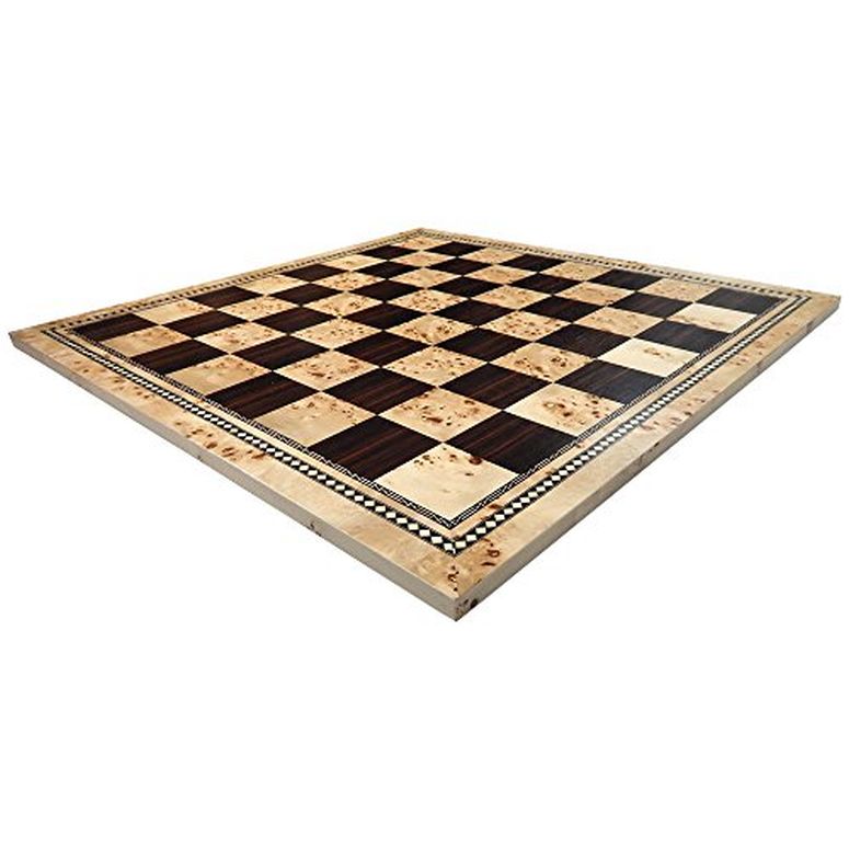最安値に挑戦】チェスセット Atlas Tournament with Board Large Only 21 Extra x 21 Inlaid  Board Wood, Ebony and Burl Chess Inch, チェス