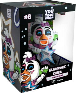 FNAF 5�i�C�c Youtooz Glamrock Chica #8 4.6 inch Vinyl Figure, Collectible FNAF Figure from Youtooz: Five Nights at Freddy's Collection �y���s�A���i�z