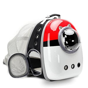 �C���R ���� �o�[�h �g���x���L�����A�[ Back Expandable Cat Carrier Backpack, Backpack for Cats Kitten Small Puppy, Airline Approved Cat Bubble Backpack, Space Capsule Astronaut Carrier �y���s�A���i�z