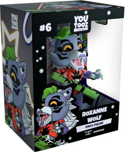 FNAF 5iCc You Tooz Youtooz Glamrock Roxy #6 4.4'' inch Vinyl Figure, Collectible FNAF Figure from Youtooz: Five Nights at Freddy's Collection,YTFNAF6