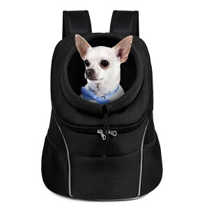 �C���R ���� �o�[�h �g���x���L�����A�[ WOYYHO Pet Dog Carrier Backpack Side Storage Pockets Dog Backpack Carrier Adjustable Straps Dog Head-Out Backpacks Puppy Front and Back Carrier for Small Dogs Cats �y���s�A���i�z