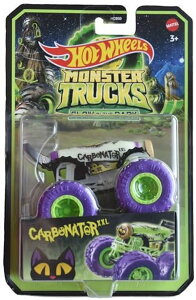 �z�b�g�E�B�[�� �����X�^�[�g���b�N Hot Wheels Monster Trucks Carbonator, Glow in The Dark 1:64 Scale die cast �y���s�A���i�z