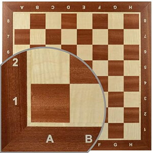 �`�F�X�Z�b�g Professional Tournament Wooden Chess Boards, No. 4, 5 and 6-1,75, 2 and 2,25 - Inlay (2.25, Notation) �y���s�A���i�z