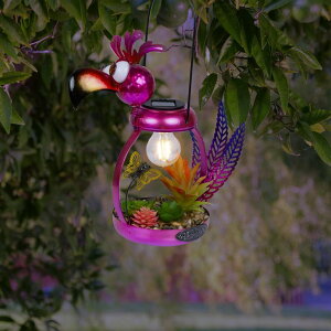 �K�[�f�����C�gLED�\�[���[���C�g �\�[���[�p���[ Alpine Corporation LYT288SLR-HH Solar-Powered Metal Flamingo w/Garden Enclosed LED Light, Solar Patio D?cor, 16''H, Pink �y���s�A���i�z