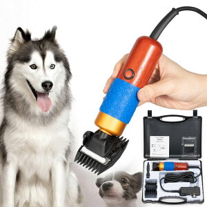 ƒ{poJ r GDAE10 10ft Sheep Shears, with Plug & 2 Blades 200W Electric Clippers Animal Shave Grooming Farm for Dogs Cat Goat Alpaca, Llamas, Angora Rabbits Shearing Hand Piece Cutter Livestock Pet Supplies ysAiz