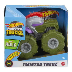 �z�b�g�E�B�[�� �����X�^�[�g���b�N Hot Wheels Monster Trucks 1:43 Scale Rev Tredz Vehicles with Friction Motor for Kids Ages 3 Years Old & Up �y���s�A���i�z