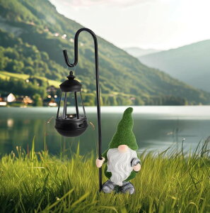 K[fCgLED\[[Cg \[[p[ Dcmkimilv Garden Outdoor Decor Statues Solar Lights, Gifts for Mom,HandmadePatio Balcony Yard Lawn Ornament Decor,Waterproof Decorative Lights,Year-Round Delight Decor ysAi