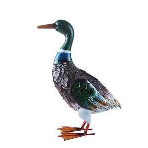 �K�[�f�����C�gLED�\�[���[���C�g �\�[���[�p���[ BAENRCY Solar Lights Animal Statue Metal Sculpture Rooster Ornaments Garden Decoration Metal Yard Art for Patio Lawn Backyard Outdoor Decoration (CS024) �y���s�A���i�z