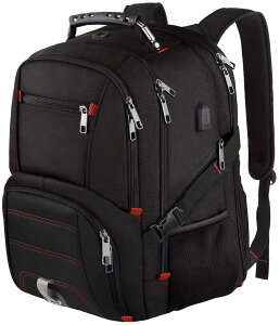�C���R ���� �o�[�h �g���x���L�����A�[ LTINVECK Travel Laptop Backpack, Extra Large Backpack for Men Women with USB Charging Port, TSA Friendly Heavy Duty Big Business Computer Bag Tech Backpacks Bag Fit 17 Inch Laptops, RFID Backba �y��