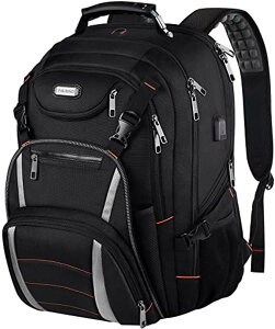 �C���R ���� �o�[�h �g���x���L�����A�[ YALIXIAN Travel Laptop Backpack,Extra Large 18.4 Inch Laptop RFID Anti Theft TSA Friendly Backpack with USB Charging Port,Water Resistant,Computer Bag for Women Men Notebook&Basketball �y���s�A��