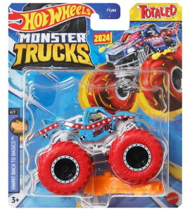 �z�b�g�E�B�[�� �����X�^�[�g���b�N Hot Wheels Monster Trucks Totaled HWMT Back to Basics 4/7 New for 2024 �y���s�A���i�z