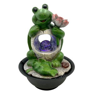  ̃IuWF e[ugbvt@Ee CeA Danner Manufacturing, Inc., Shelly Indoor Table Top Fountain, 03884, Green ysAiz