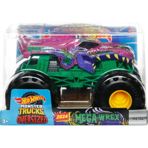 �z�b�g�E�B�[�� �����X�^�[�g���b�N Hot Wheels Monster Trucks 1:24 Scale Vehicle 2024 - Select Vehicle(s) �y���s�A���i�z