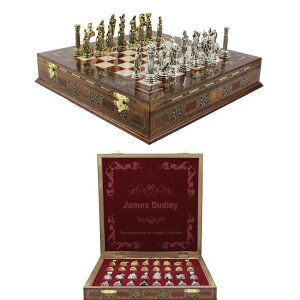 �`�F�X�Z�b�g Antochia Crafts 11 Inches Custom Chess Set - Personalized Chess Set - Gift Idea �y���s�A���i�z